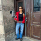 Marie is 178 cm tall and wears size M. | black