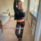 Sofie is 165 cm tall and wears size S. | black