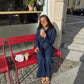 Katja is 170 cm tall and wears size M. 