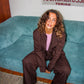 Anna is 175 cm tall and wears size M. | brown