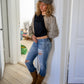 Cecilie is 168 cm tall and wears size S. | black