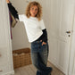 Cecilie is 168 cm tall and wears size S. | black