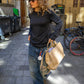 Cecilie is 168 cm tall and wears size S. | black