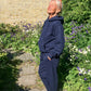 Bodil is 162 cm tall and wears size S. | loose navy