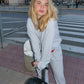 Caroline is 169 cm tall and wears size M. 