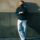 Peter is 188 cm tall and wears size XL. | loose grey