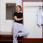 Mathilde is 167 cm tall and wears size S. | black