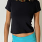 Lea is 178 cm tall and wears size XS. | black