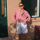 Sofie is 165 cm tall and wears size M. | grey