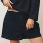 Laura is 180 cm tall and wears size M-L. | navy
