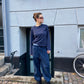 Charlotte is 178 cm tall and wears size M. | navy
