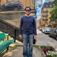 Kem is 180 cm tall and wears size L. | navy