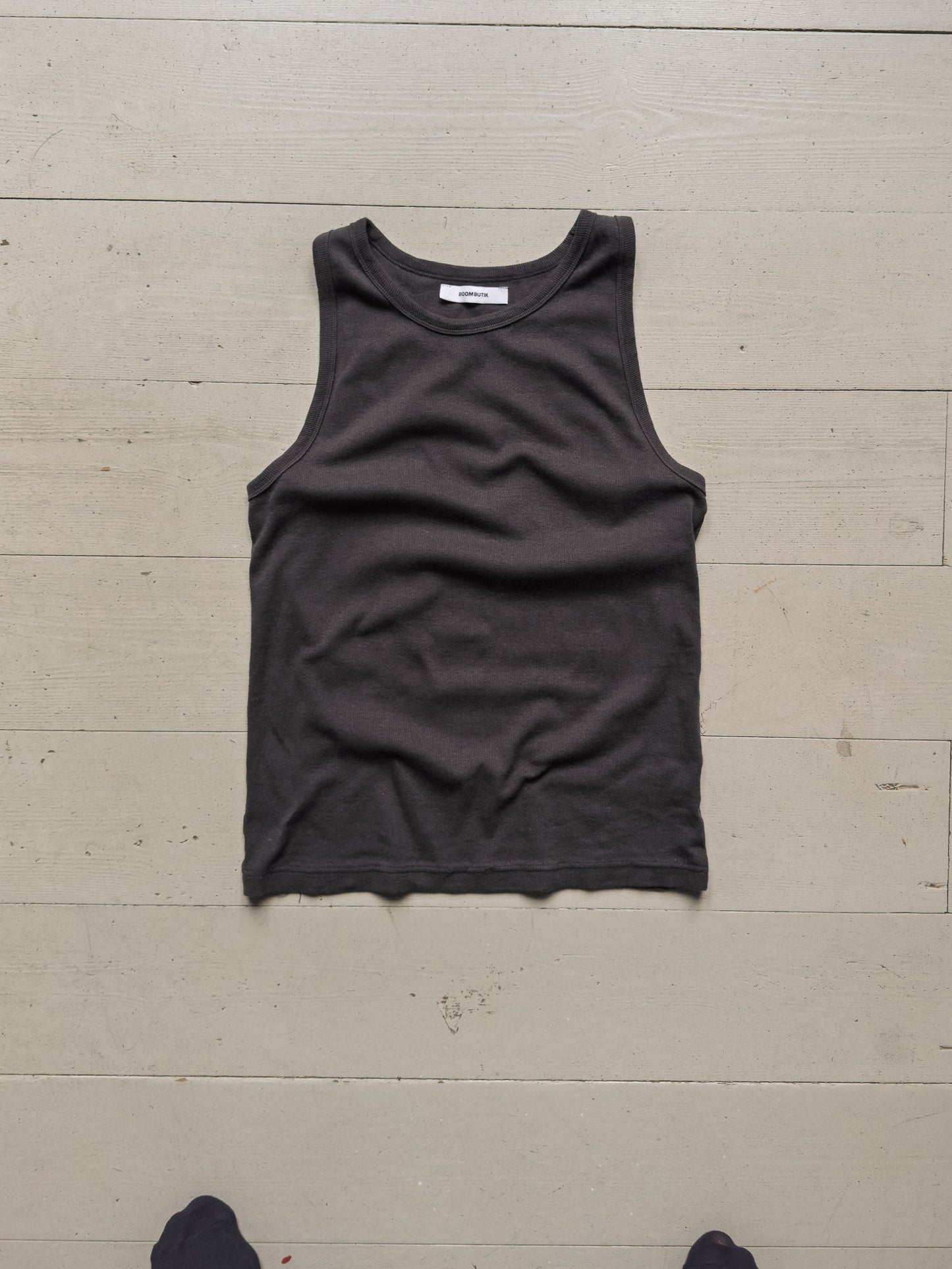 Dark grey tank from ur favourite shop ! | dark grey