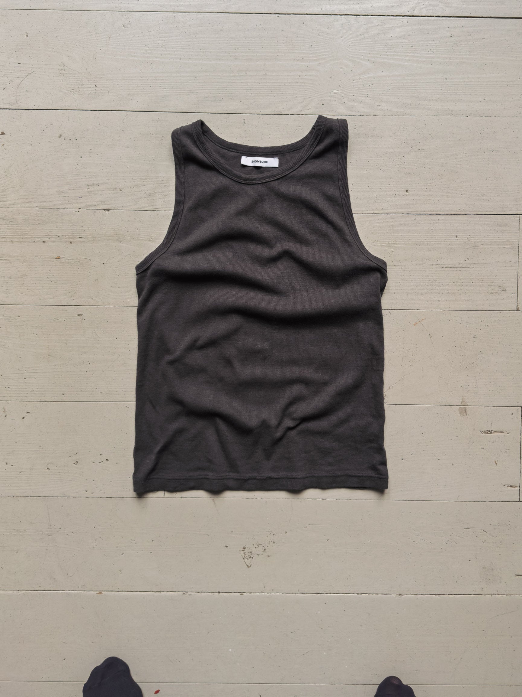 Dark grey tank from ur favourite shop ! | dark grey