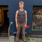 Peter is 188 cm tall and wears size XL. | dark grey