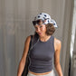 Emma is 173 cm tall and wears size XXS. | dark grey
