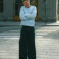 Peter is 188 cm tall and wears size L. | navy